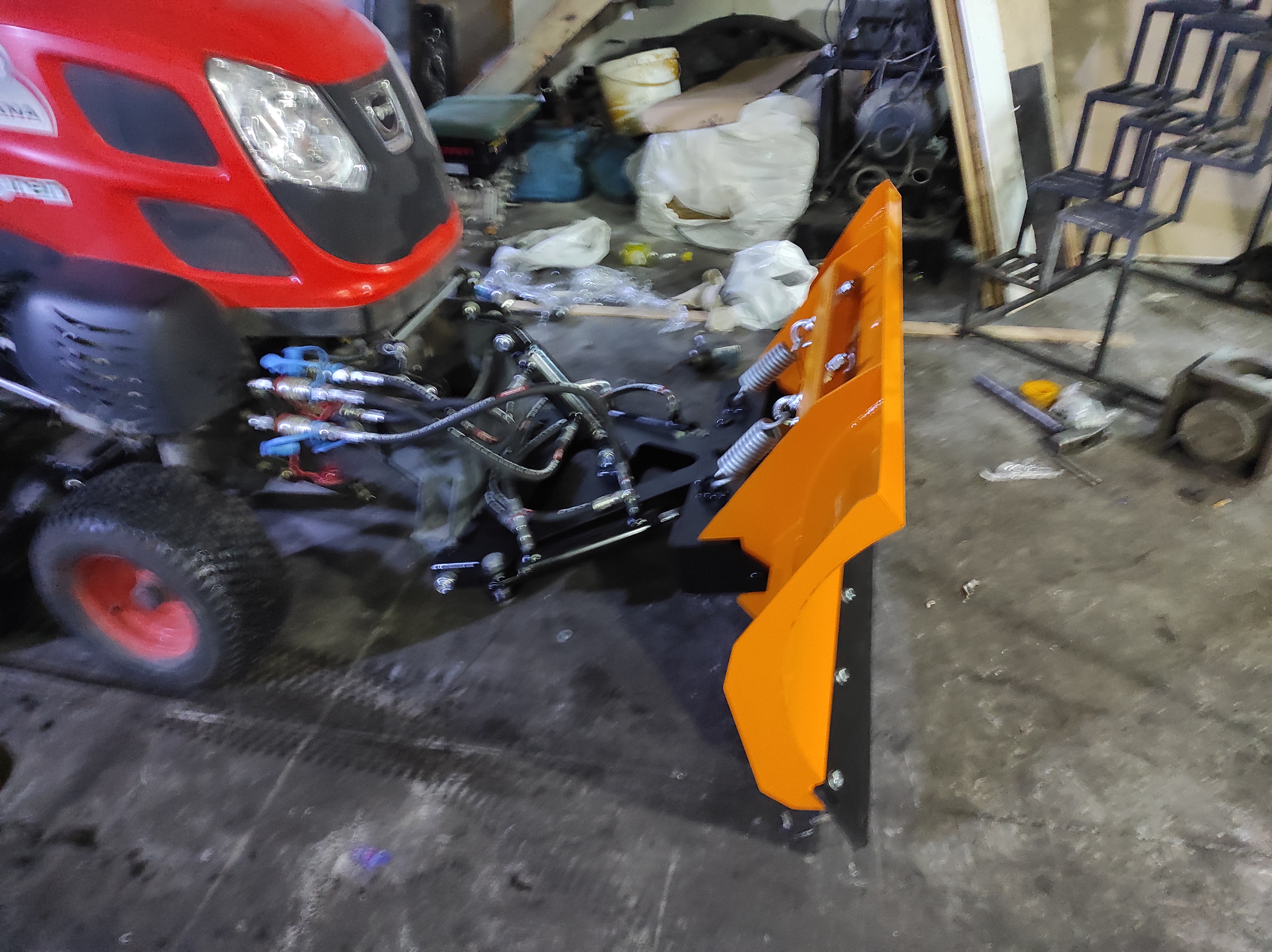 Çim Biçme Makinesi Önü Kar Bıçağı - Görsel 2