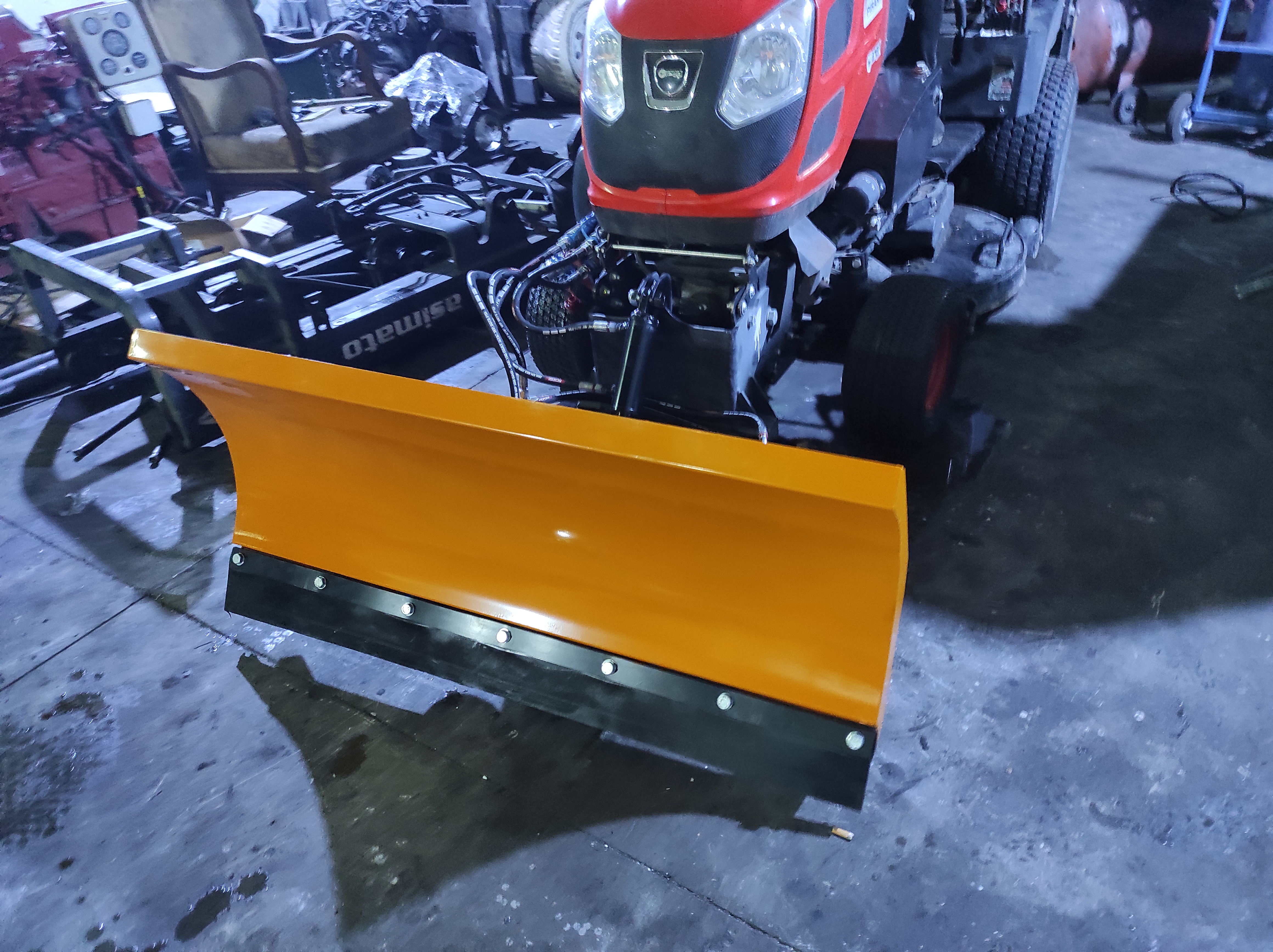 Çim Biçme Makinesi Önü Kar Bıçağı - Görsel 4