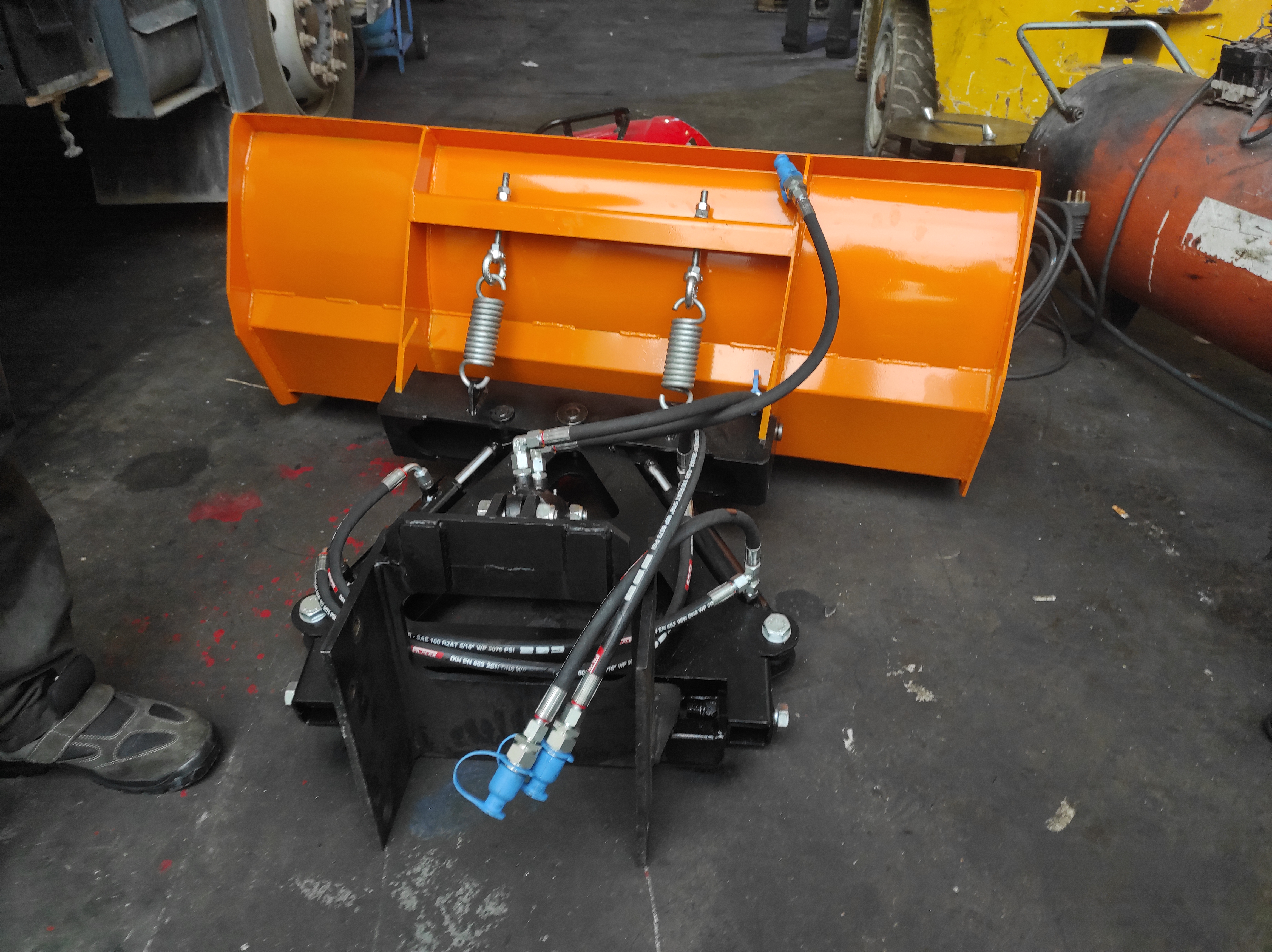 Çim Biçme Makinesi Önü Kar Bıçağı - Görsel 5