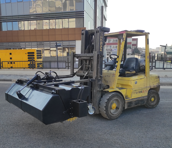 Forklift Önü Yol Süpürge - Görsel 3