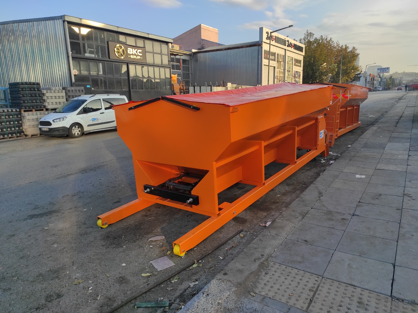 Kamyon Arkası Tuz Serici Makinası - Görsel 5