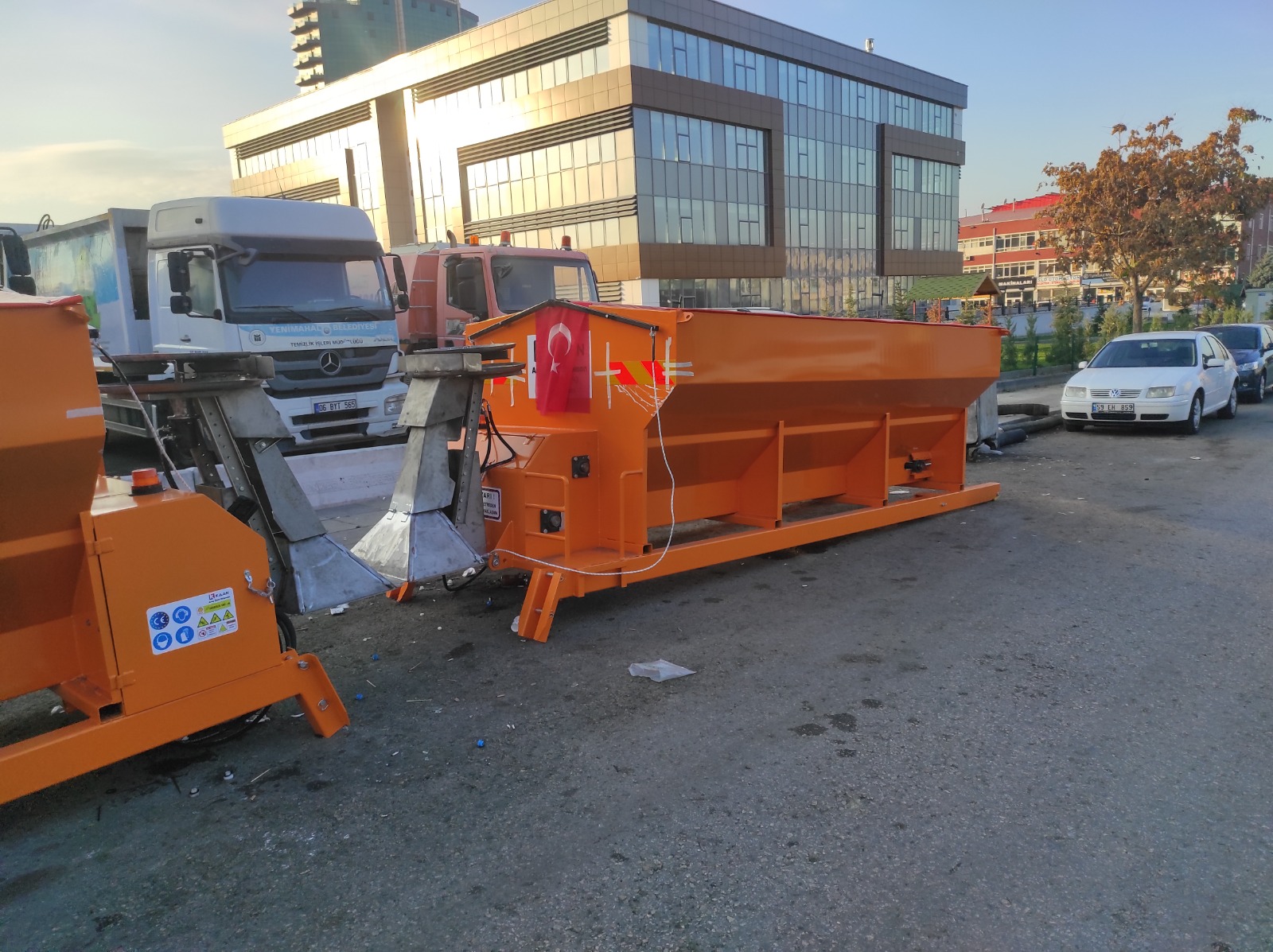 Kamyon Arkası Tuz Serici Makinası - Görsel 7