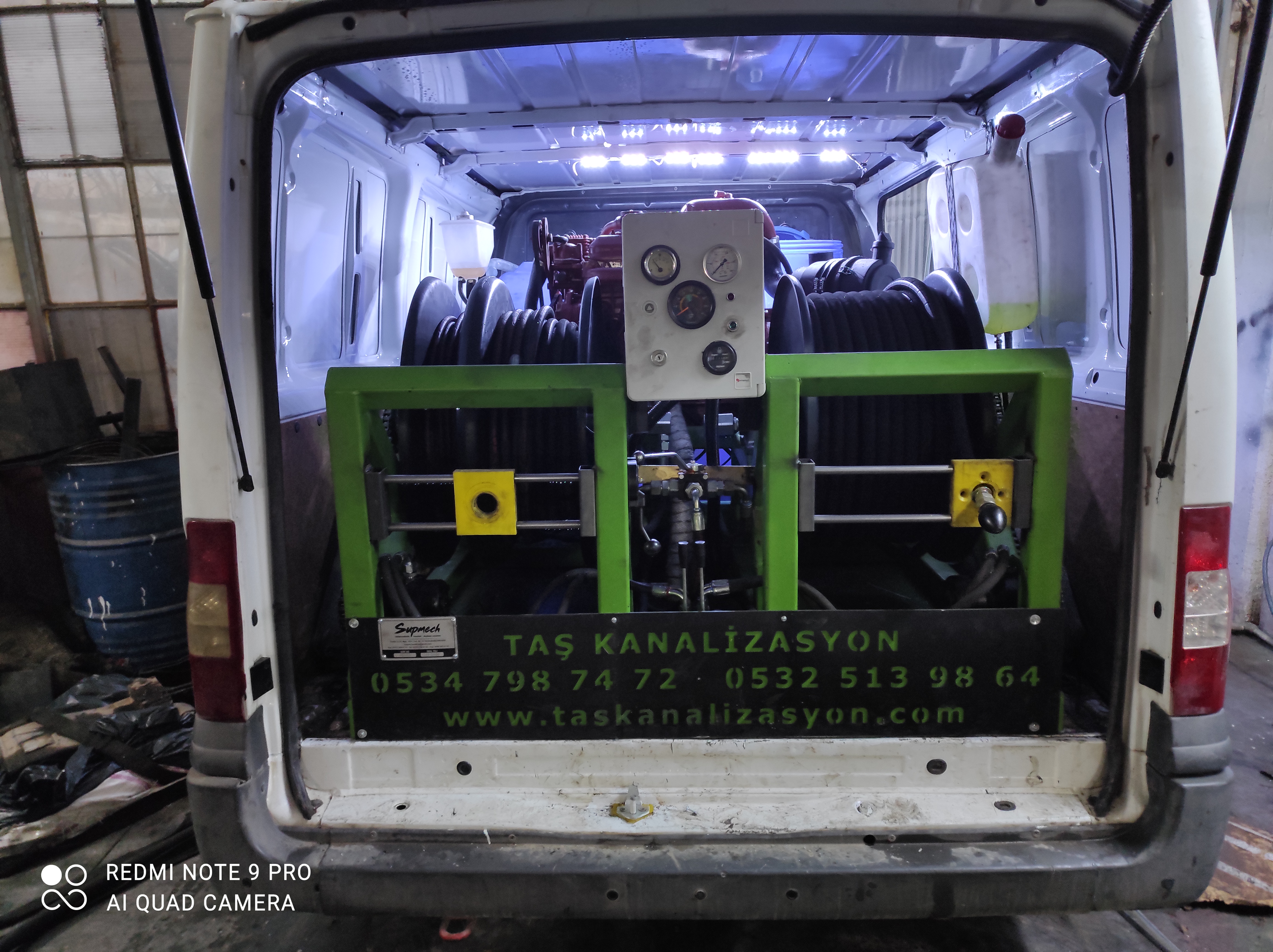 Mobil Kanal Açma Makinası - Görsel 9