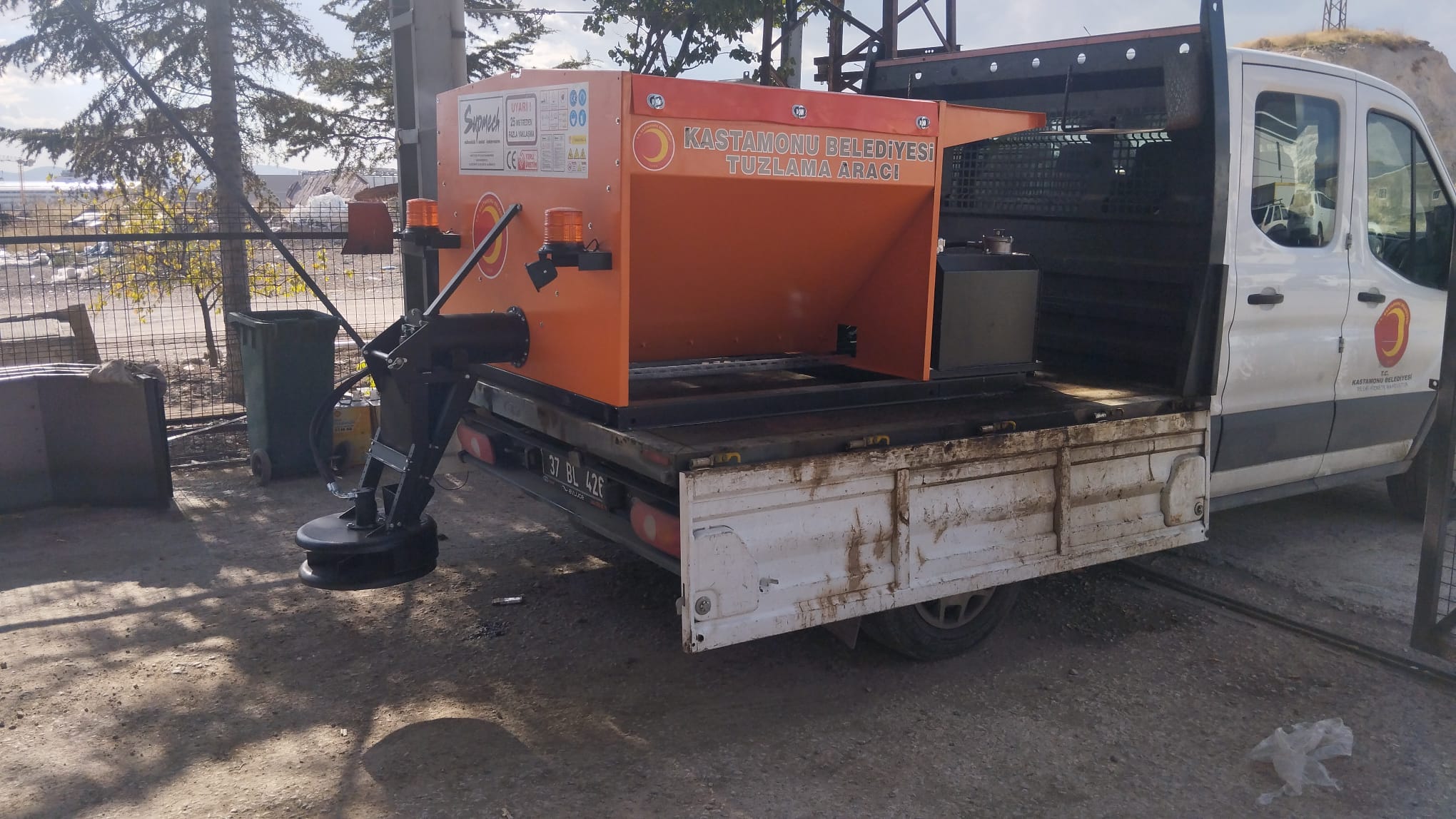 Transit Üzeri Tuz Serici Makinası - Görsel 6